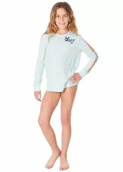 Rip Curl Girls Retro Long Sleeve Surflite Rash Guard 9 Rip Curl Girls Retro Long Sleeve Surflite Rash Guard -Wetsuit Shop Rip Curl Girls Retro Long Sleeve Surflite Rash Guard 3