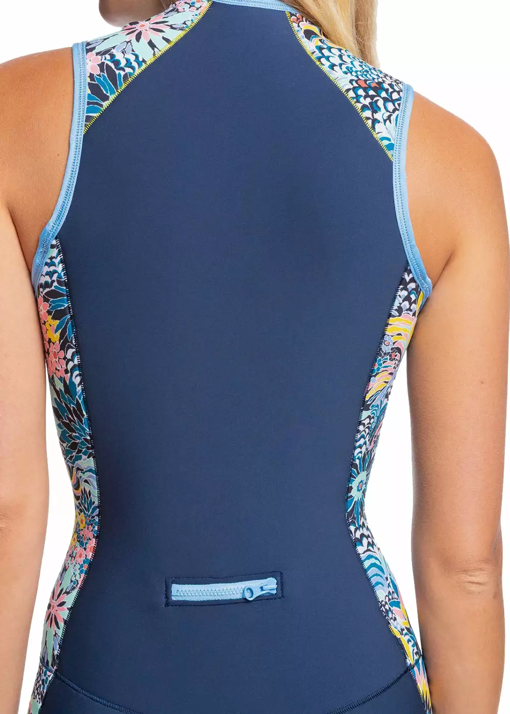Roxy Womens 1.5mm Marine Bloom Q-Lock Long Jane Wetsuit 7 Roxy Womens 1.5mm Marine Bloom Q-Lock Long Jane Wetsuit - Image 5