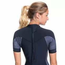 Roxy Womens 2/2mm Syncro Short Sleeve Q-Lock Back Zip Spring Suit -Wetsuit Shop Roxy Womens 2 2mm Syncro Short Sleeve Q Lock Back Zip Spring Suit 3