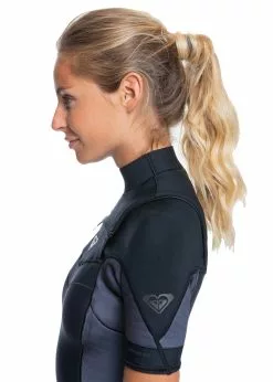 Roxy Womens 2/2mm Syncro Short Sleeve Q-Lock Chest Zip Spring Suit -Wetsuit Shop Roxy Womens 2 2mm Syncro Short Sleeve Q Lock Chest Zip Spring Suit 4