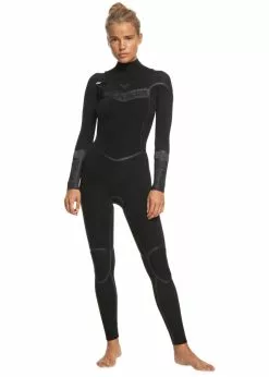 Roxy Womens 3/2mm Syncro+ Front Zip Steamer Wetsuit