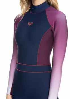 Roxy Womens 3/2mm Rise Collection Back Zip Steamer Wetsuit -Wetsuit Shop Roxy Womens 3 2mm rise collection back zip steamer wetsuit 3