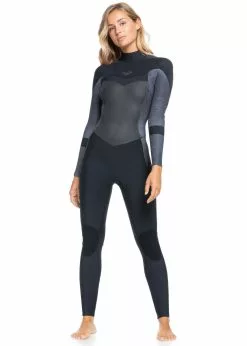 Roxy Womens 4/3mm Syncro Back Zip Steamer Wetsuit