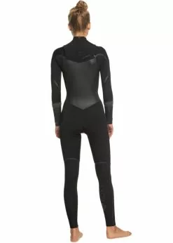 Roxy Womens 3/2mm Syncro+ Front Zip Steamer Wetsuit -Wetsuit Shop Roxy Womrns 3 2mm syncro plus chest zip wetsuit 4