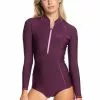 Roxy Womens 1mm Performance Long Sleeve Front Zip Spring Suit