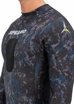 Spearo 7 Seas Mens 3.5mm Spearfishing Steamer Wetsuit -Wetsuit Shop SP 7S M01 3.5 CA M SPEARO MENS STEAMER 7