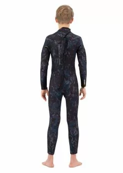Spearo 7 Seas Kids 3.5mm Spearfishing Steamer Wetsuit 16 Spearo 7 Seas Kids 3.5mm Spearfishing Steamer Wetsuit -Wetsuit Shop SP 7S Y01 3.5 CA 12 SPEARO KIDS STEAMER 5
