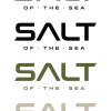 Salt Of The Sea Sticker Sheet -Wetsuit Shop SS 0024 BK