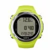 Suunto D4i Novo Dive Computer - W/o USB -Wetsuit Shop SS050279000 D4i NOVO LIME SILICONE WO USB front