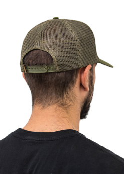 Adreno Surge Trucker Cap - Leather Helmet Badge -Wetsuit Shop SUR 0204 A24 GN Surge Trucker6
