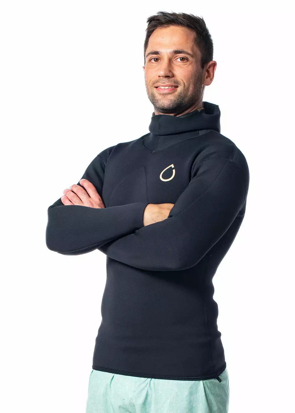 SALT Mens 2.5mm Long Sleeve Hooded Top 4 SALT Mens 2.5mm Long Sleeve Hooded Top - Image 2