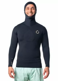 SALT Mens 2.5mm Long Sleeve Hooded Top 10 SALT Mens 2.5mm Long Sleeve Hooded Top -Wetsuit Shop Saltskin mens 2 5mm long sleeve hooded top 3