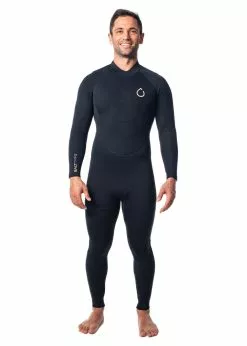 SALT Mens 3/2mm Back Zip Steamer Wetsuit