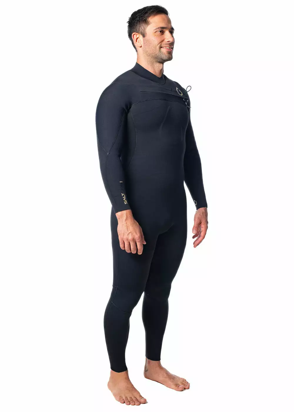 SALT Mens 3/2mm Chest Zip Steamer Wetsuit 4 SALT Mens 3/2mm Chest Zip Steamer Wetsuit - Image 2