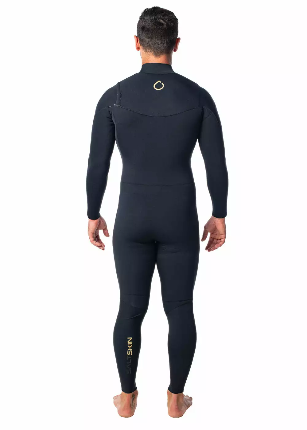 SALT Mens 3/2mm Chest Zip Steamer Wetsuit 6 SALT Mens 3/2mm Chest Zip Steamer Wetsuit - Image 4