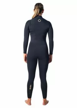 SALT Womens 3/2mm Chest Zip Steamer Wetsuit -Wetsuit Shop Saltskin womens chest zip steamer 4