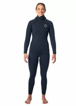 SALT Womens 3.5mm Hooded 2 Piece Wetsuit