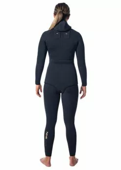 SALT Womens 3.5mm Hooded 2 Piece Wetsuit -Wetsuit Shop Saltskin womens hooded two piece wetsuit 4