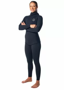 SALT Womens 5.0mm Hooded 2 Piece Wetsuit -Wetsuit Shop Saltskin womens hooded two piece wetsuit 5 b358e27c 2fe1 48c9 9dcf 4850aa16b06d