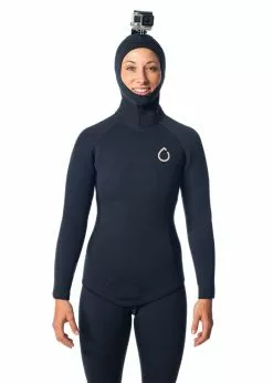 SALT Womens 3.5mm Hooded 2 Piece Wetsuit -Wetsuit Shop Saltskin womens hooded two piece wetsuit 9