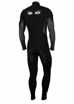 Shark Eyes Hybrid 3mm Chest Zip Steamer 14 Shark Eyes Hybrid 3mm Chest Zip Steamer -Wetsuit Shop Shark Eyes Hybrid 3mm Chest Zip Steamer 3