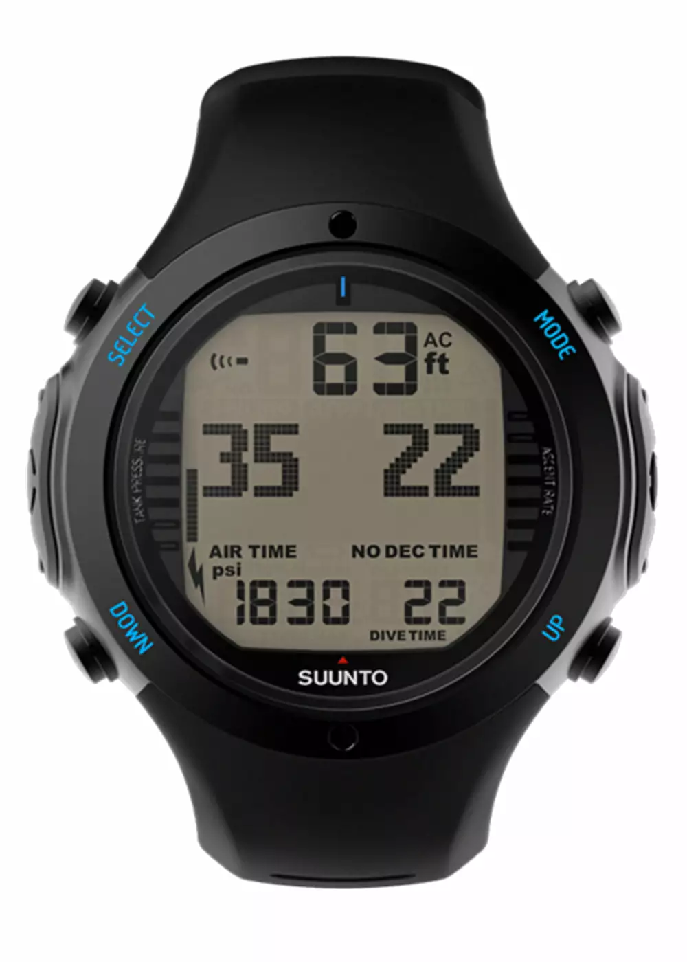 Suunto Black D6i Novo Wrist Computer + USB Transmitter Package 4 Suunto Black D6i Novo Wrist Computer + USB Transmitter Package - Image 2