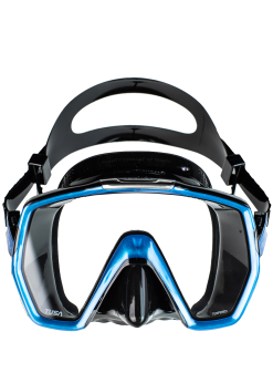 Tusa Freedom HD Fishtail Blue/Black Mask