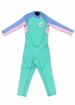 ONeill O'Neill Girls Toddler Reactor 2mm Back Zip Steamer Wetsuit