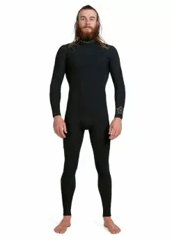 Quiksilver Mens Everyday Sessions MW 3/2mm Chest Zip Steamer Wetsuit