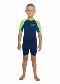 ONeill O'Neill Boys Toddler Reactor 2mm Back Zip Short Sleeve Spring Suit