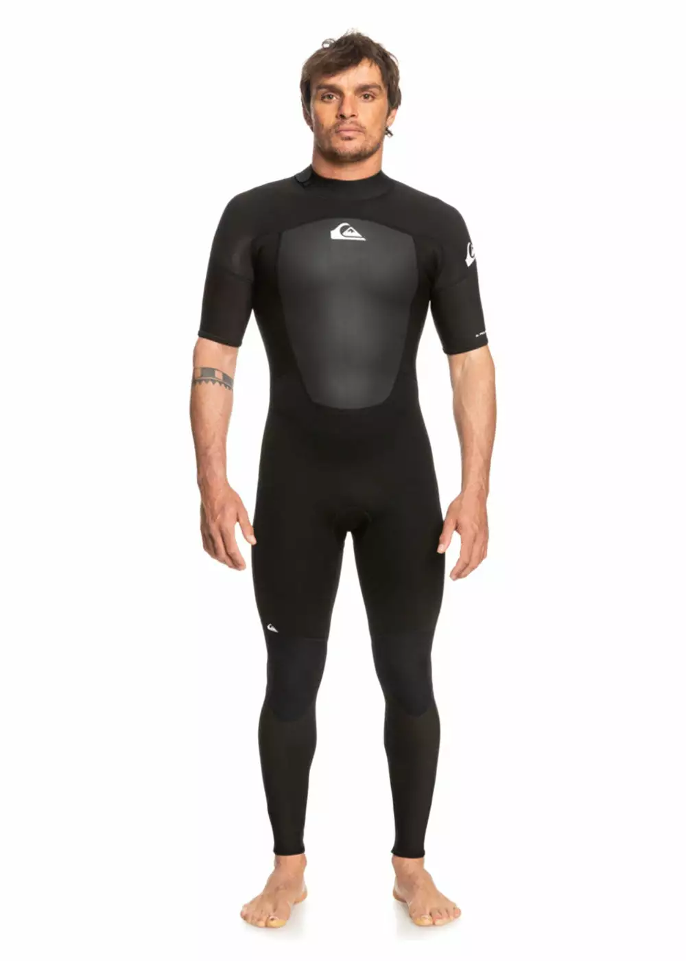 Quiksilver Mens Prologue 2/2mm Short Sleeve Back Zip Steamer Wetsuit 3 Quiksilver Mens Prologue 2/2mm Short Sleeve Back Zip Steamer Wetsuit