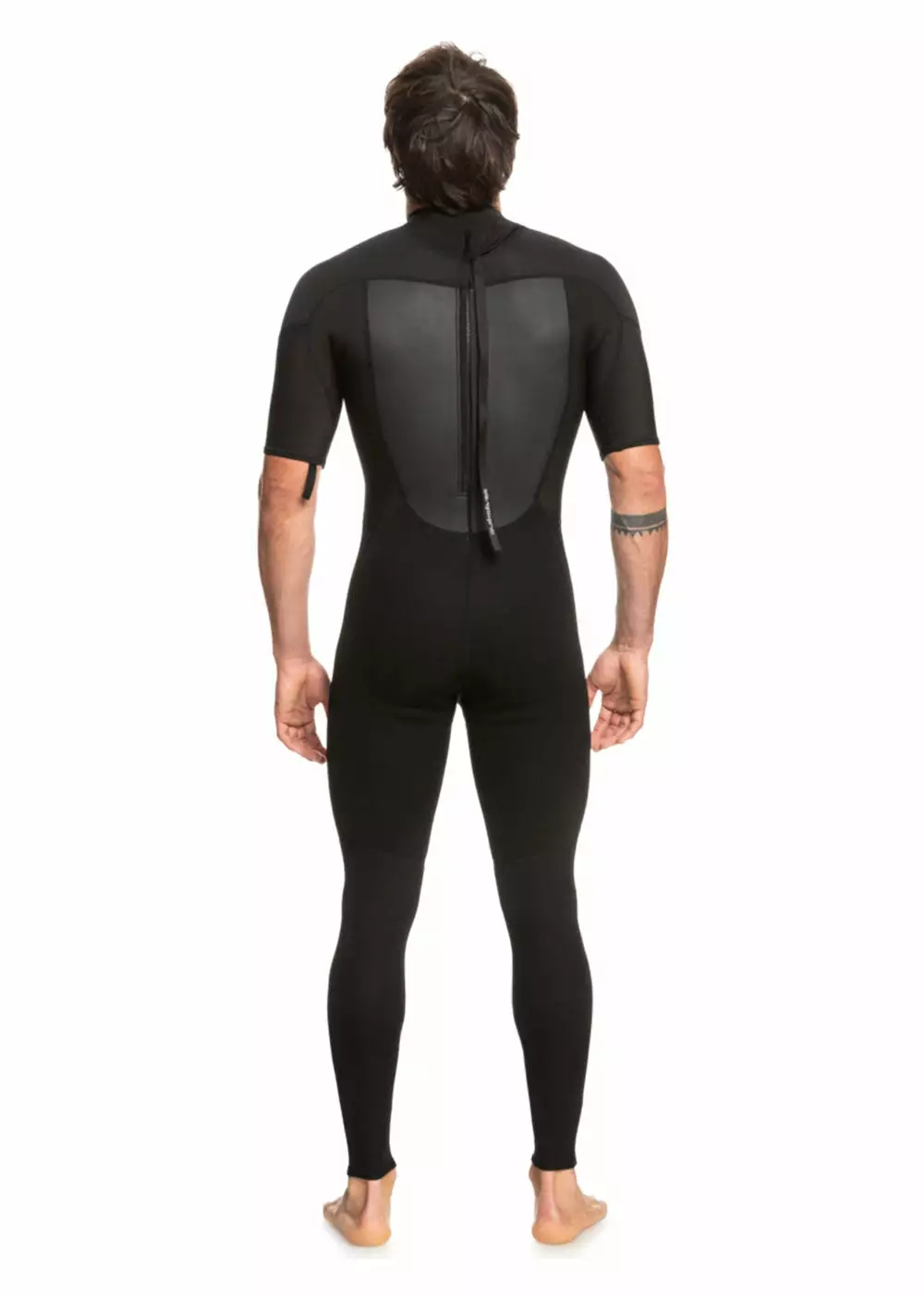 Quiksilver Mens Prologue 2/2mm Short Sleeve Back Zip Steamer Wetsuit 10 Quiksilver Mens Prologue 2/2mm Short Sleeve Back Zip Steamer Wetsuit - Image 8