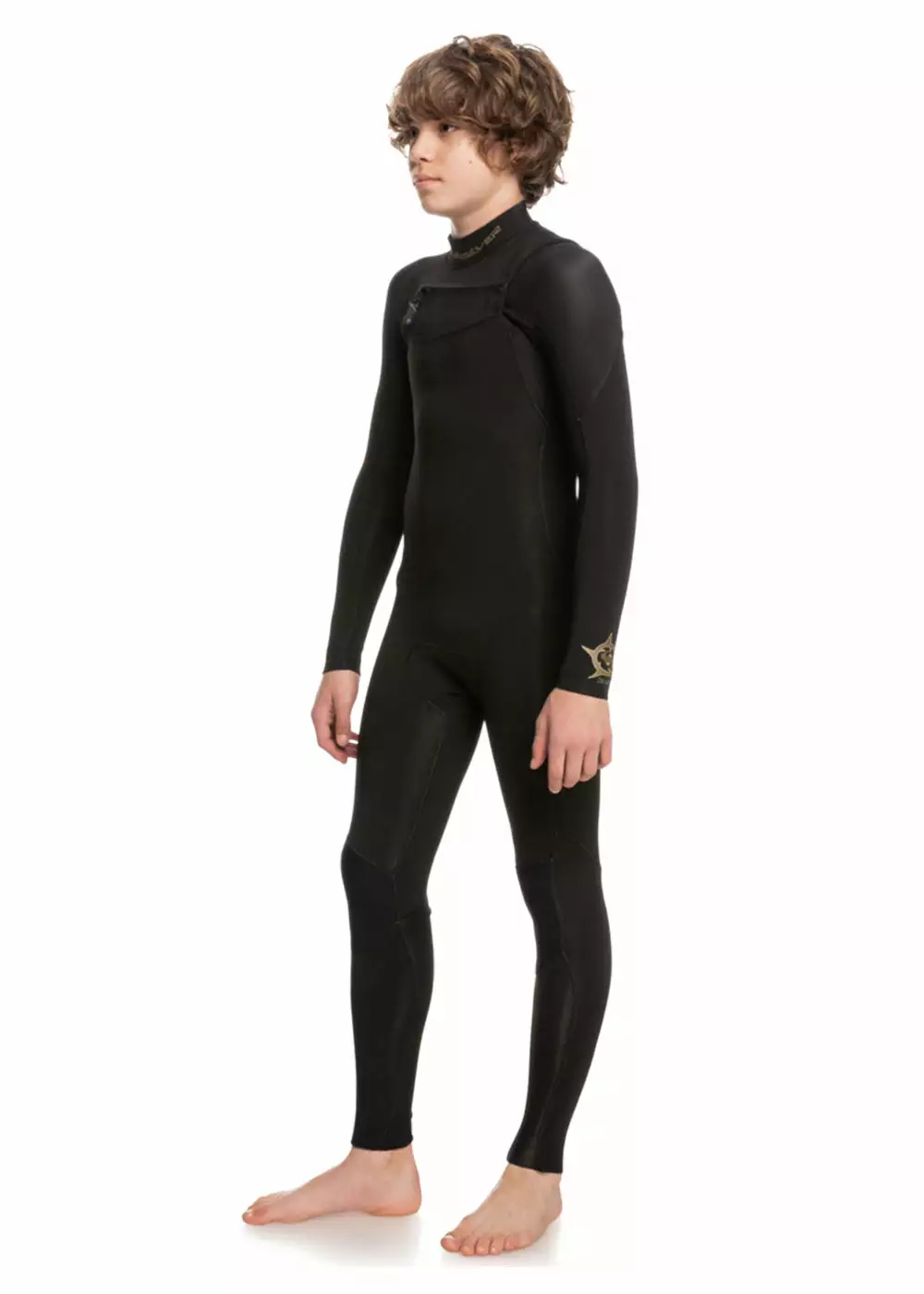Quiksilver Boys Everyday Sessions MW 3/2mm Chest Zip Steamer Wetsuit 5 Quiksilver Boys Everyday Sessions MW 3/2mm Chest Zip Steamer Wetsuit - Image 3