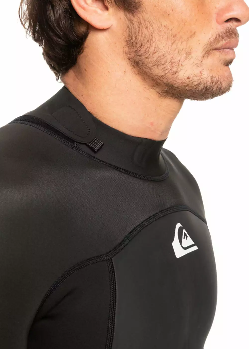 Quiksilver Mens Prologue 2/2mm Short Sleeve Back Zip Steamer Wetsuit 7 Quiksilver Mens Prologue 2/2mm Short Sleeve Back Zip Steamer Wetsuit - Image 5