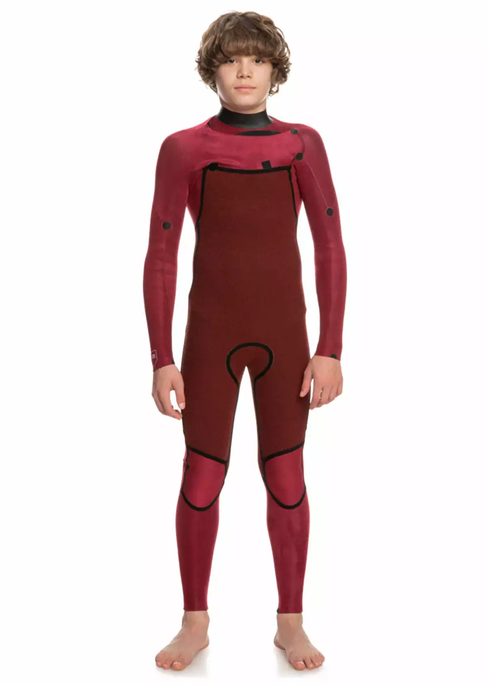 Quiksilver Boys Everyday Sessions MW 3/2mm Chest Zip Steamer Wetsuit 8 Quiksilver Boys Everyday Sessions MW 3/2mm Chest Zip Steamer Wetsuit - Image 6