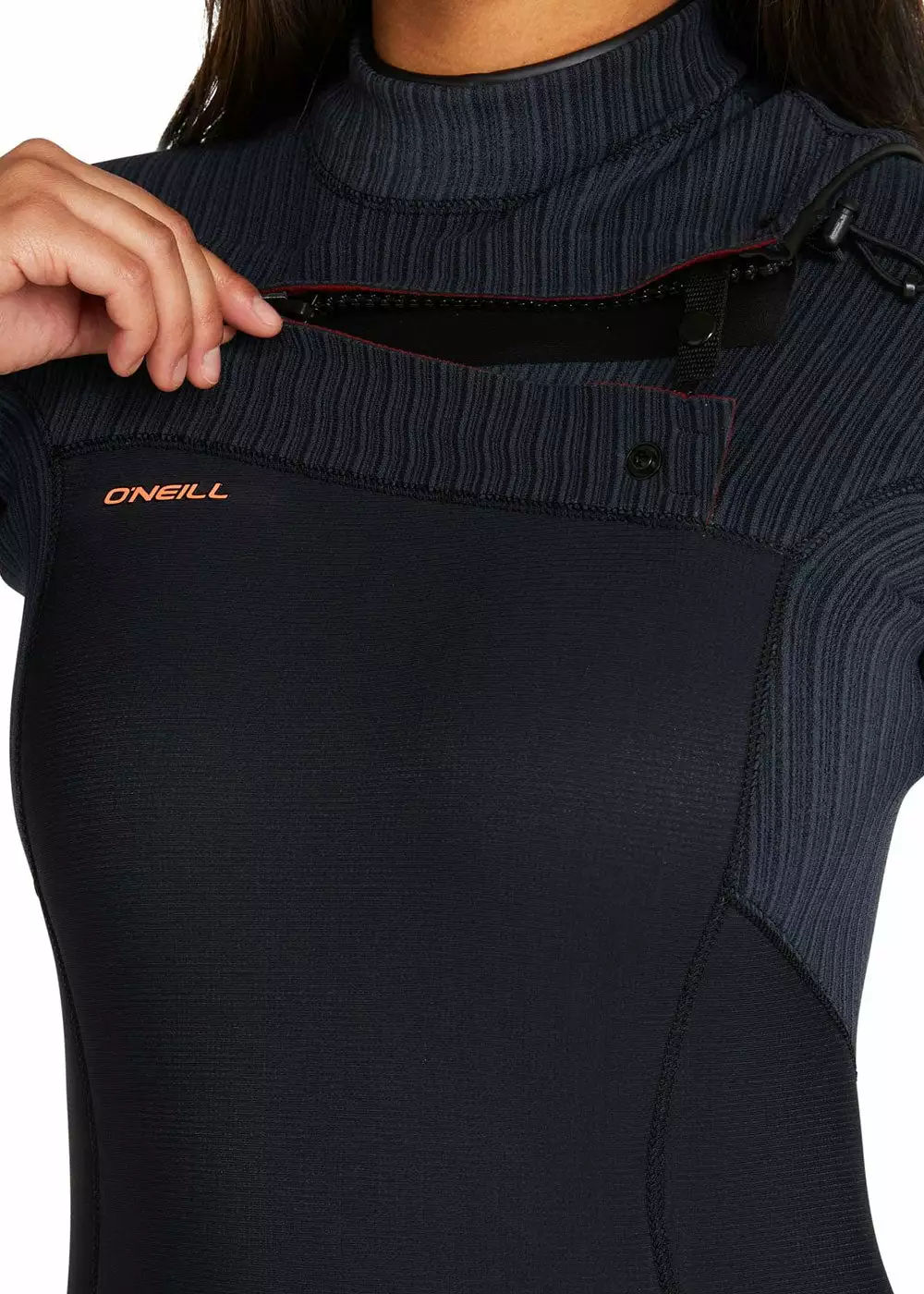 ONeill O'Neill Womens Hyperfreak Fire 3/2mm Chest Zip Steamer Wetsuit 6 ONeill O'Neill Womens Hyperfreak Fire 3/2mm Chest Zip Steamer Wetsuit - Image 4