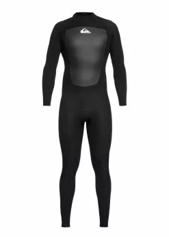 Quiksilver Mens Prologue 3/2mm Back Zip Steamer Wetsuit