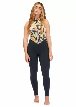Billabong Womens Salty Jane 2/2mm Front Zip Long Jane Wetsuit