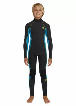 Billabong Boys Absolute 3/2mm Back Zip Steamer Wetsuit