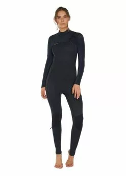 ONeill Womens Hyperfreak 3/2+mm Chest Zip Steamer Wetsuit