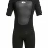 Quiksilver Mens 2/2mm Prologue Short Sleeve Back Zip Springsuit