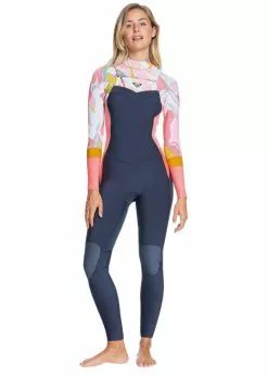 Roxy Womens 3/2mm Syncro Chest Zip GBS Steamer Wetsuit