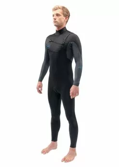 Dakine Mens Quantum 3/2mm Chest Zip Steamer Wetsuit