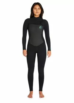 ONeill O'Neill Womens Bahia Chest Zip Steamer Wetsuit 3/2mm