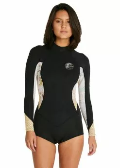 ONeill O'Neill Womens Bahia 2mm Back Zip Long Sleeve Spring Suit