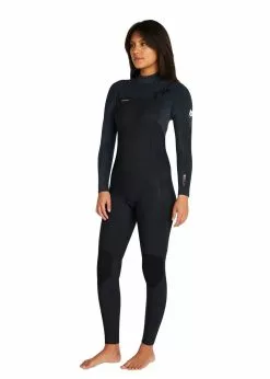 ONeill O'Neill Womens Hyperfreak Fire Chest Zip Steamer Wetsuit 4/3mm