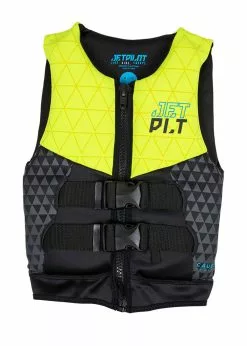 Jet Pilot The Cause F/E Youth Neo Life Jacket - Yellow
