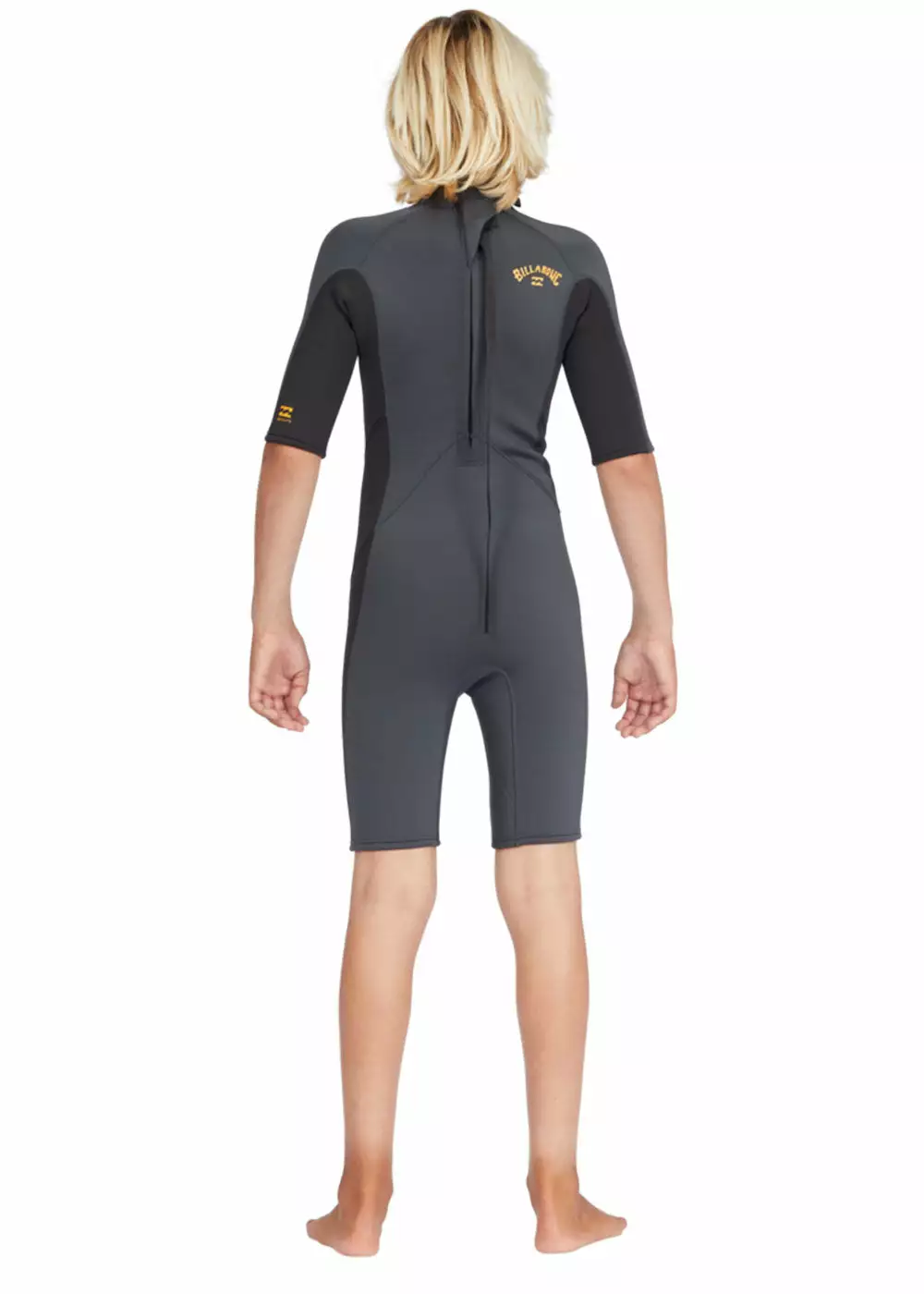 Billabong Boys Absolute 2/2mm Back Zip Short Sleeve Spring Suit 4 Billabong Boys Absolute 2/2mm Back Zip Short Sleeve Spring Suit - Image 2