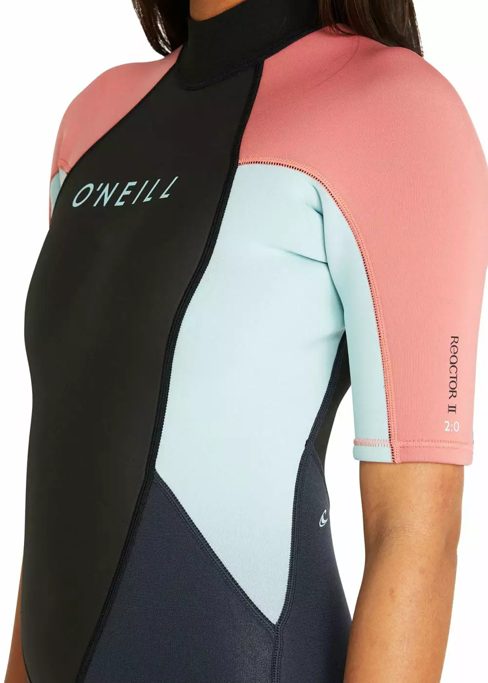 ONeill O'Neill Womens Reactor II Back Zip Short Sleeve Spring Suit 2mm 6 ONeill O'Neill Womens Reactor II Back Zip Short Sleeve Spring Suit 2mm - Image 5