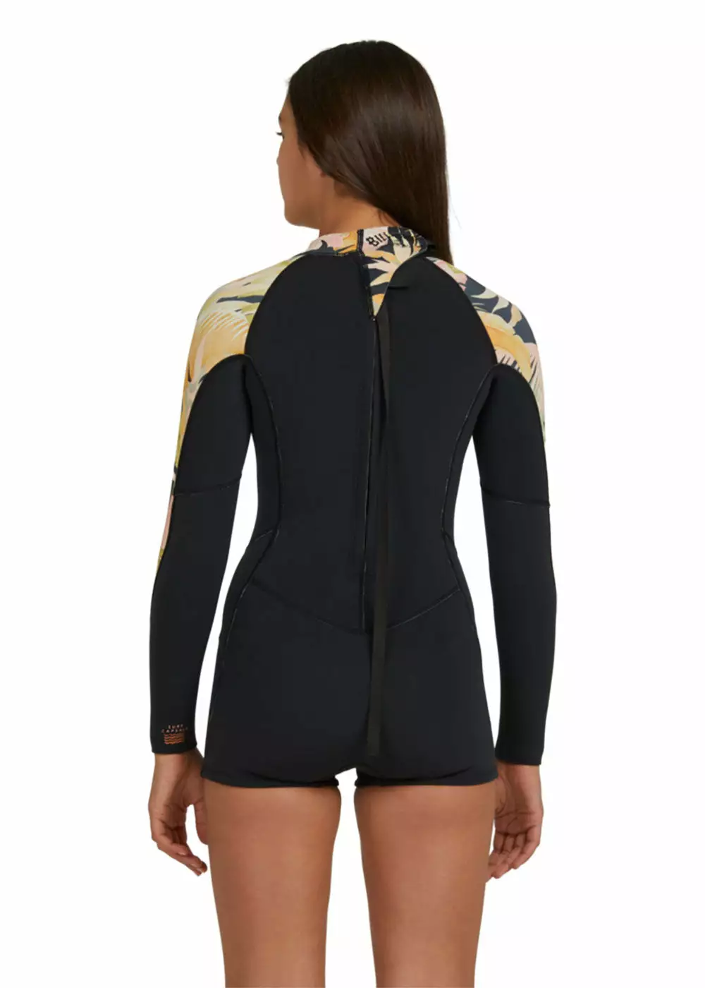 Billabong Girls Spring Fever 2/2mm Back Zip Long Sleeve Spring Suit 5 Billabong Girls Spring Fever 2/2mm Back Zip Long Sleeve Spring Suit - Image 3